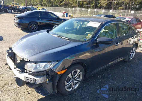 2016 Honda Civic Lx z USA, uszkodzony, nr VIN 19XFC2E51GE017392